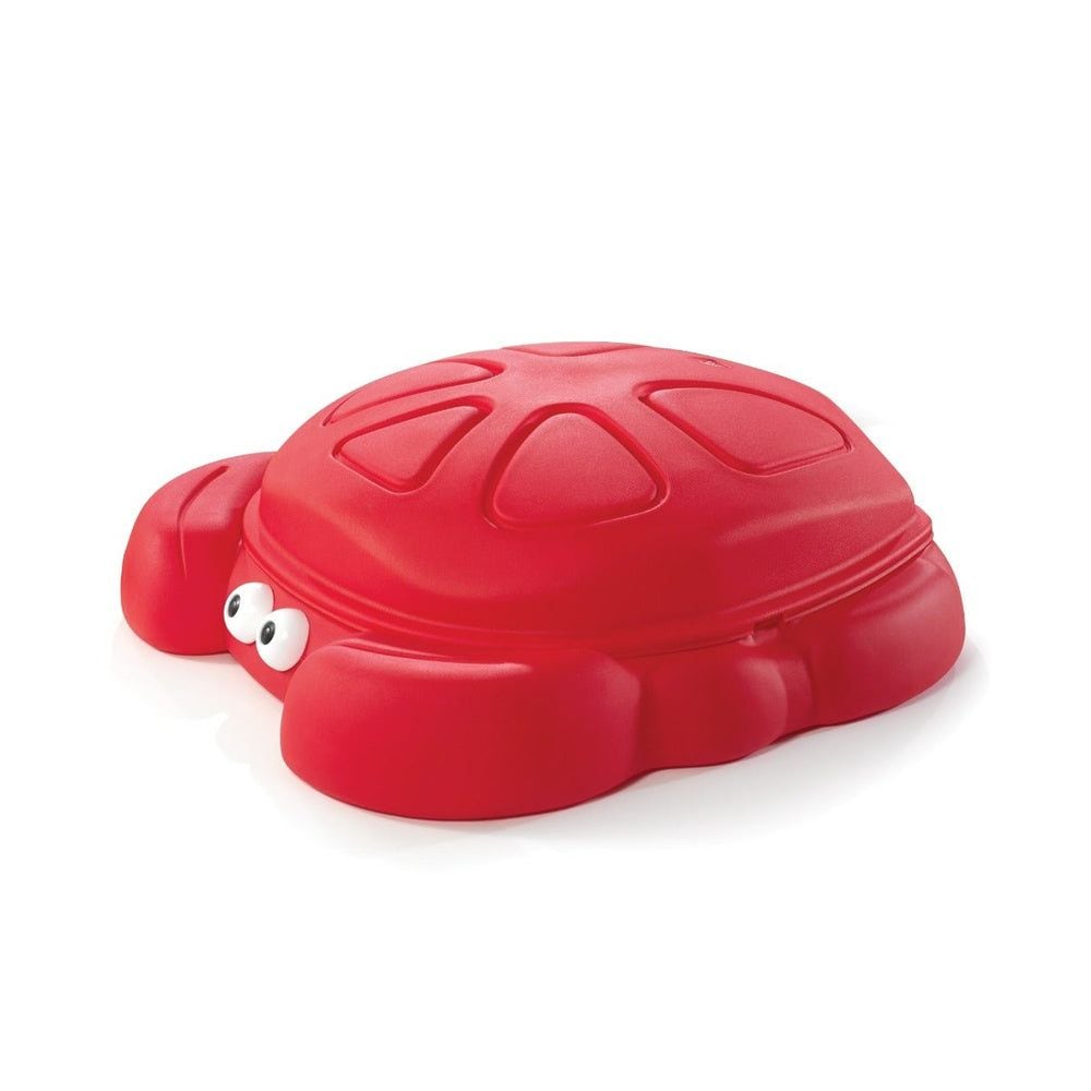 Sandbox for Kids, 4 Seats, Ages 1+, Plastic, Tan