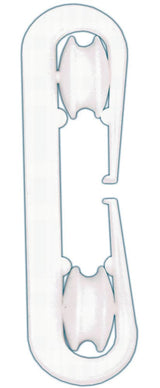Plastic Clothesline Divider, 7-in