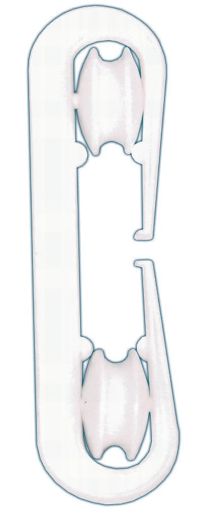 Plastic Clothesline Divider, 7-in