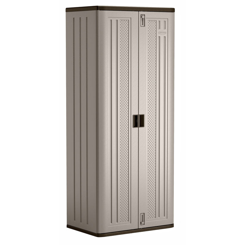 19 cu-ft Tall 3-Shelf Resin Storage Cabinet L1