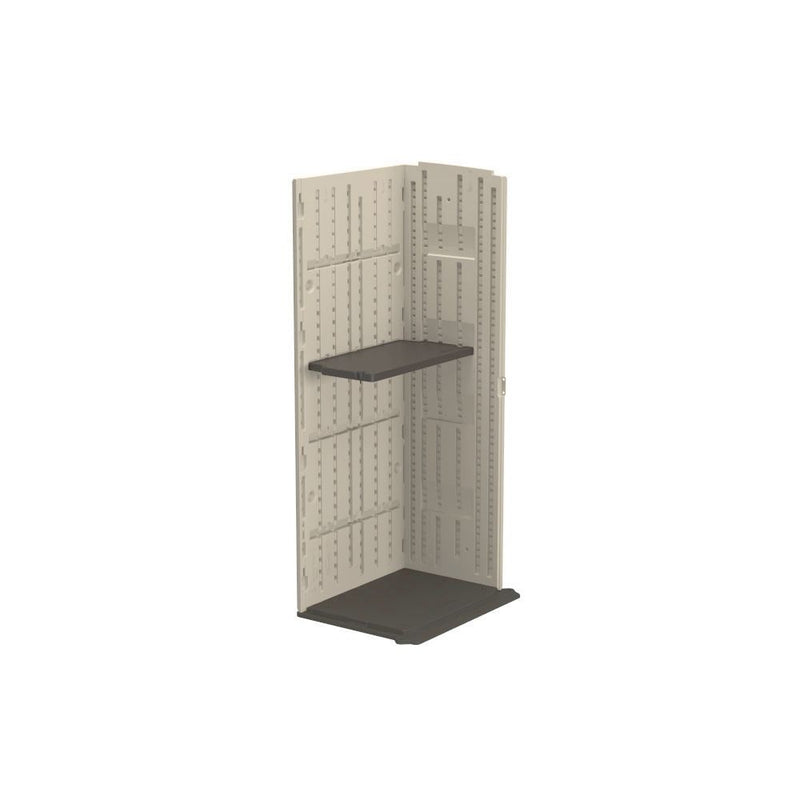 Vertical Resin Shed Shelf Kit, 30-lb Capacity O4