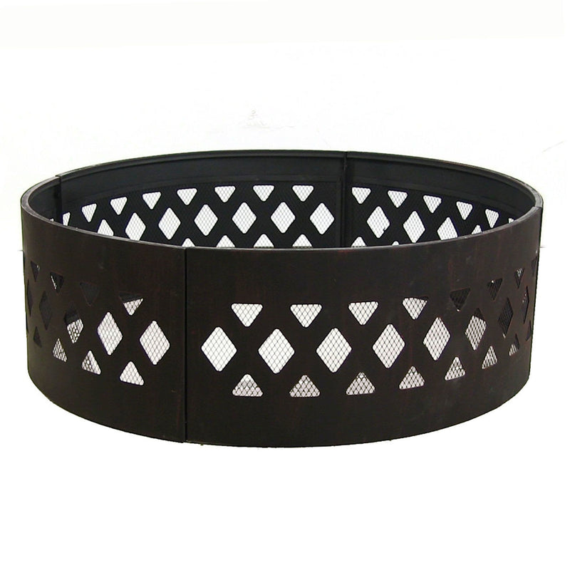 Decor Cut Out Wood-Burning Fire Ring, 36-in J8