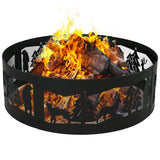 Decor Forest Wilderness Fire Ring, 36-in