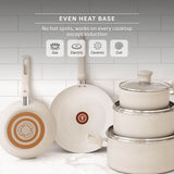 Beige 10-Piece Non-Stick Set, Beige