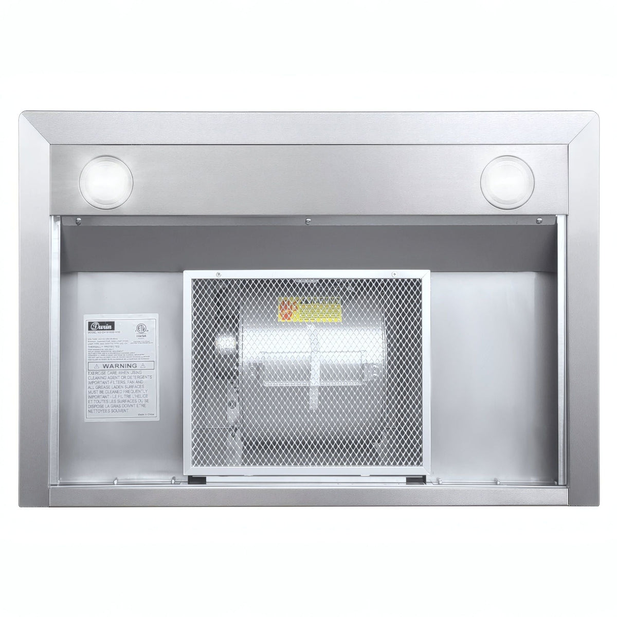 Astra Pro Wall-Mounted Range Hood, Stainless Steel, 30-in