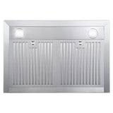 Dakota Pro Wall-Mounted Range Hood, Stainless Steel, 30-in