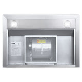 Dakota Pro Wall-Mounted Range Hood, Stainless Steel, 30-in