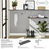 Floating Wall Shelf Board, Black Slate, 16 x 35-in