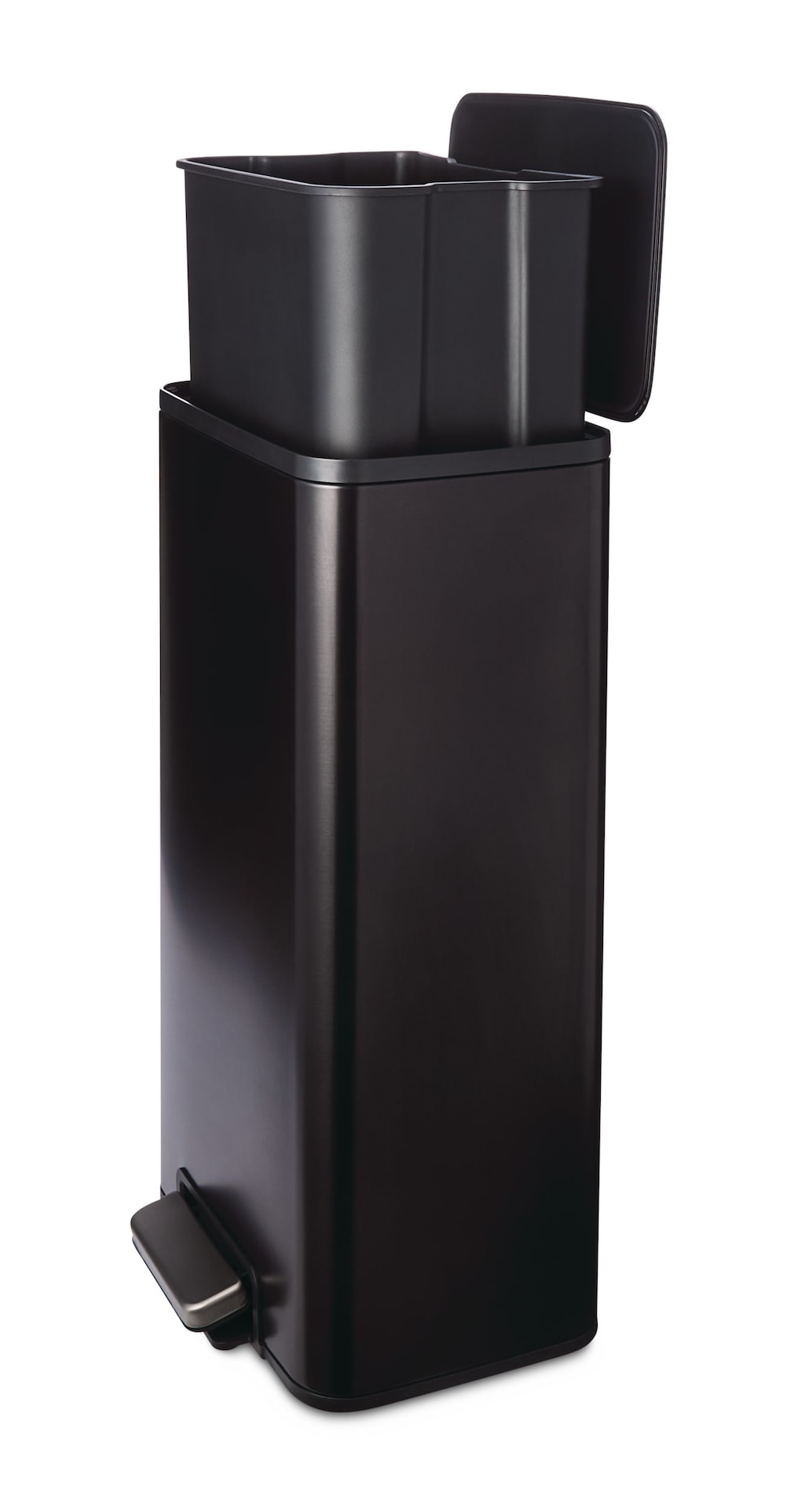 Wide Stainless Steel Step Trash/Garbage Bin, 30-L