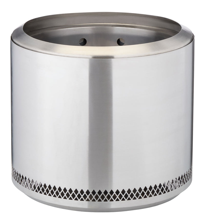 Stainless Steel Smokeless Bonfire Wood Burning Fire Pit, 19-in R4