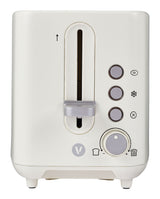 Colour Series 2-Slice Toaster with 3 Settings, Shortbread