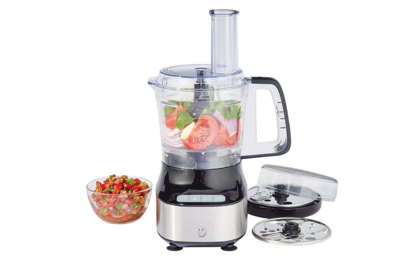 Compact 3-Cup Mini Food Chopper with Storage Case, Silver A9