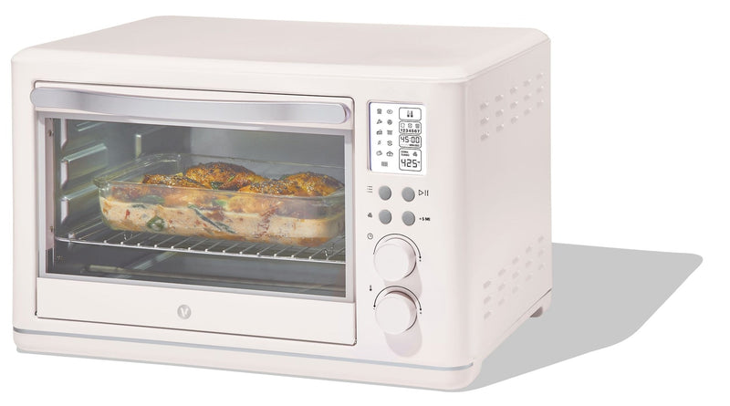 Digital Multi-Functional Air Fryer Toaster Oven with 11 Pre-Set Functions, Shortbread, 6-Slices P5