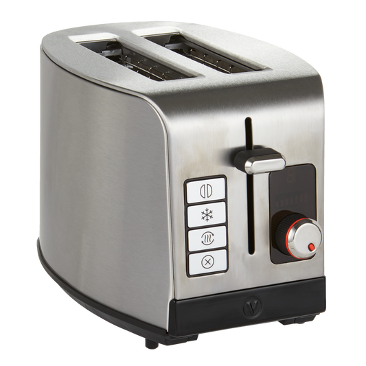 Digital Stainless Steel Toaster, 2-Slice
