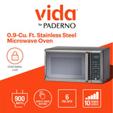 Microwave, Stainless Steel, 0.9-cu-ft