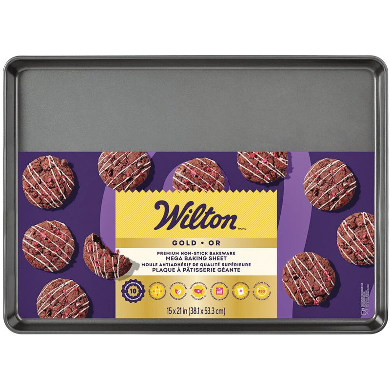 Gold Premium Non-Stick Bakeware Extra-Large Baking Sheet V2