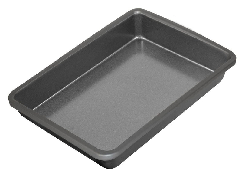 Grey Non-Stick Oblong Baking Pan, 13x9x2-in W9