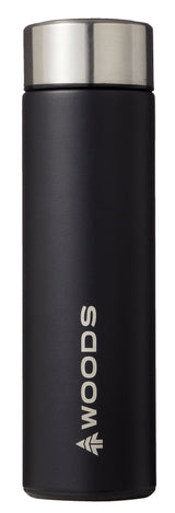 Leak-Tight Tumbler, 16.9-oz, Stainless Steel, Leak-Proof, Black, Medium