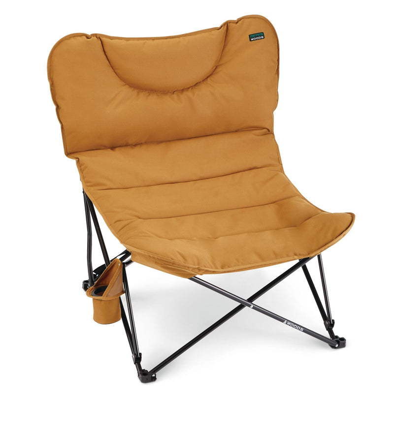 Mammoth Folding Camping Chair with Cup Holder, Dijon W7