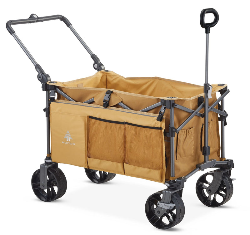 Overlander Fully Equipped Folding Wagon, 102-kg Capacity F5