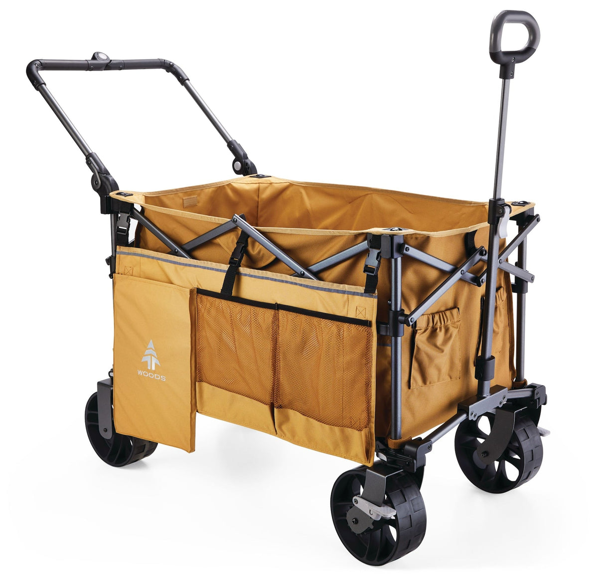 Overlander Fully Equipped Folding Wagon, 102-kg Capacity