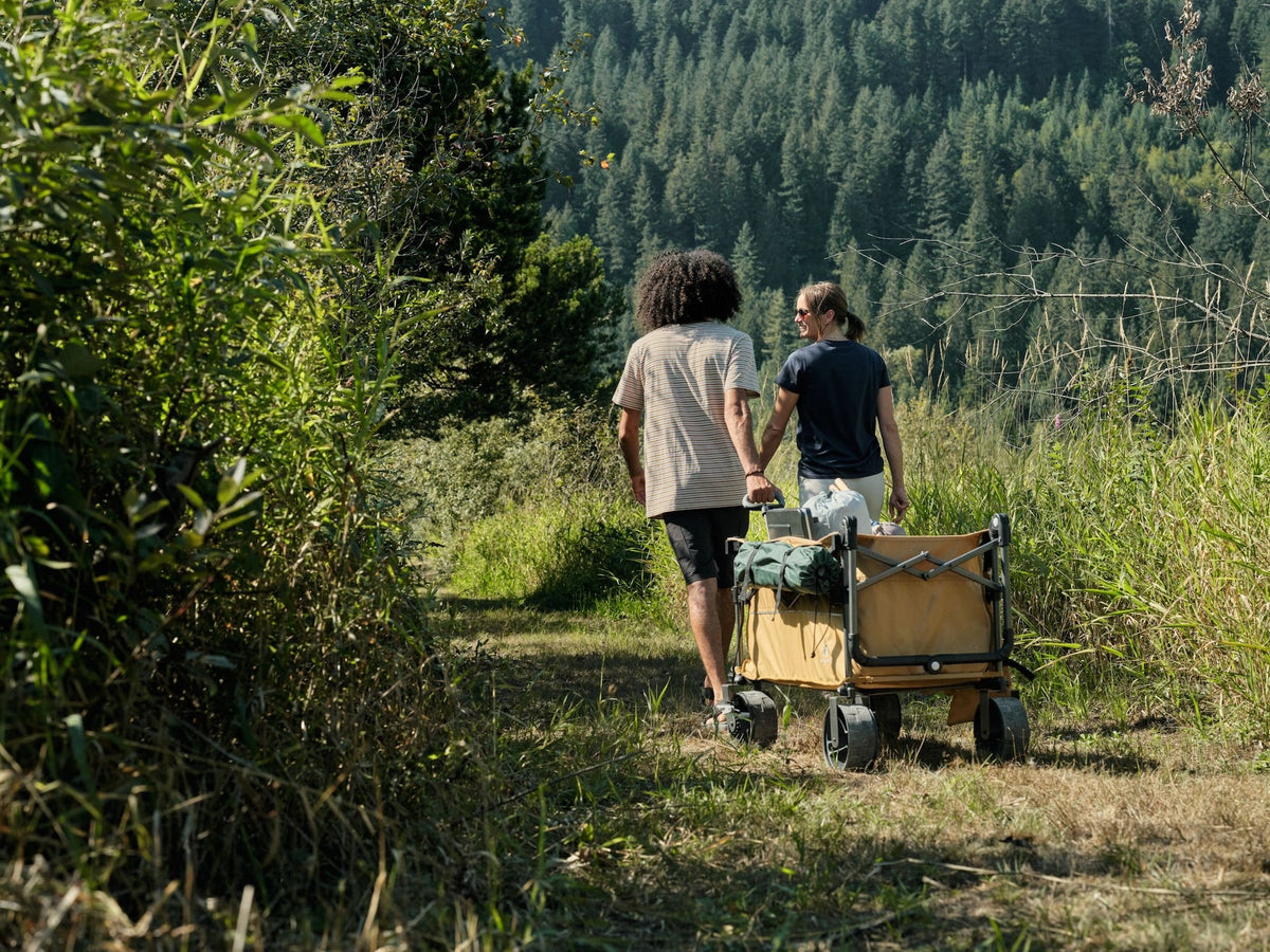 Overlander Fully Equipped Folding Wagon, 102-kg Capacity