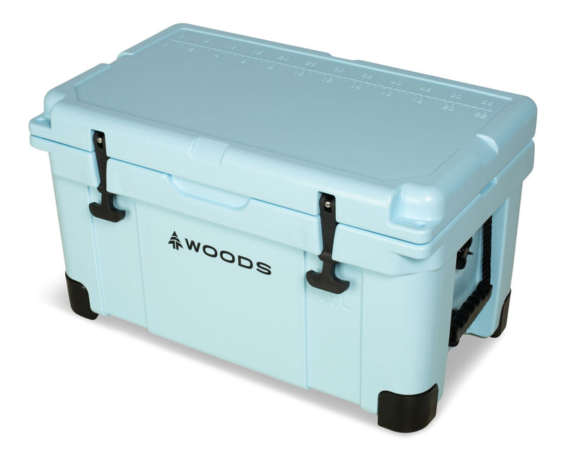 Roto-Moulded Cooler, Light Blue,35 L S3