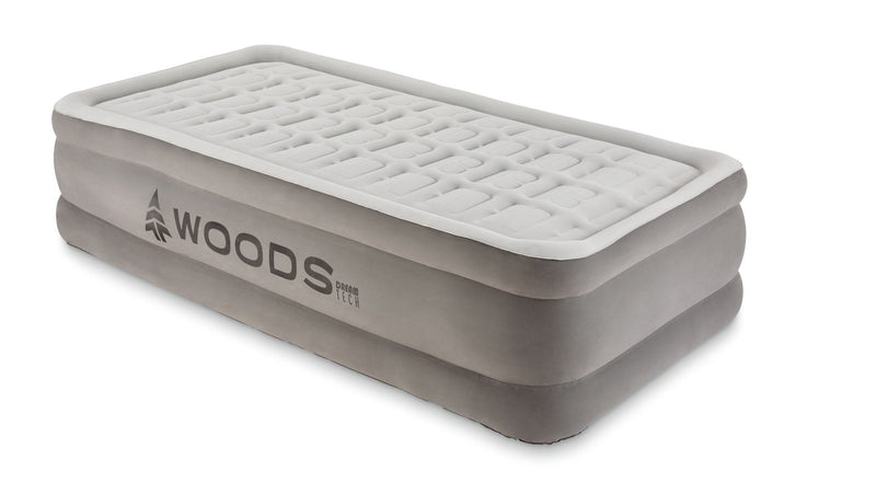 Tritech Double-High Air Mattress with Built-In 120V Pump, Twin X5