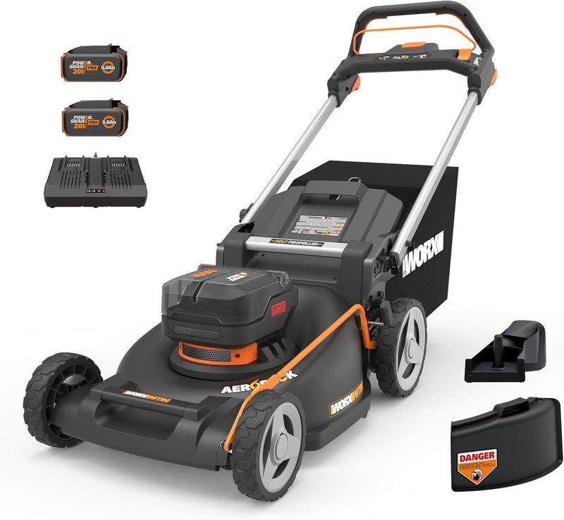 40V Nitro PowerShare 3-in-1 Self-Propelled 21-in Lawn Mower P8