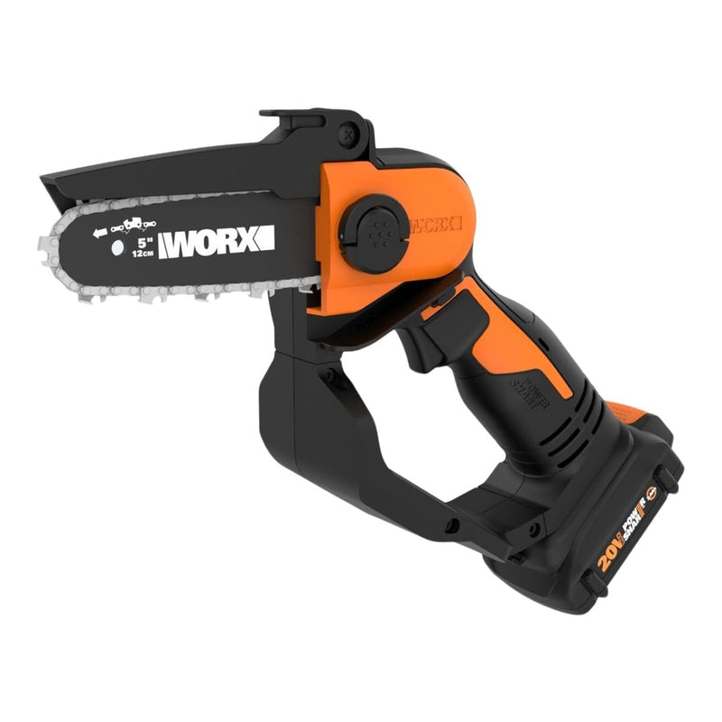 WG324 20V Power Share Cordless Pruningsaw, Battery & Charger Included, 5-in F7