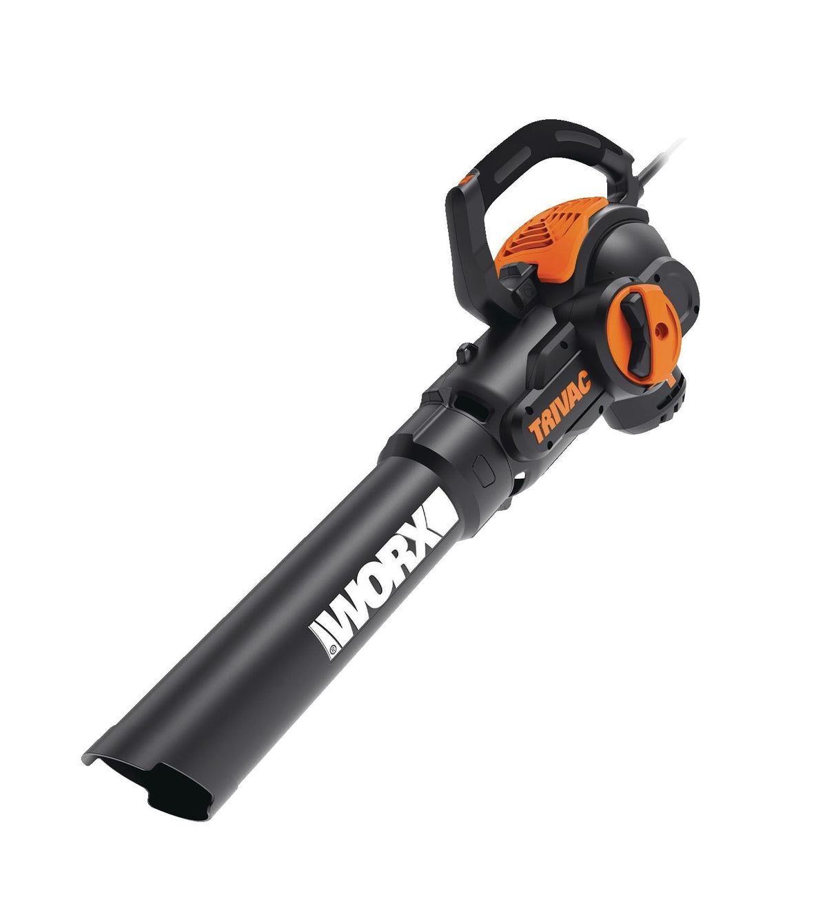 WG522 Trivac 12 Amp 3-in-1 Electric Vacuum Blower/Mulcher/Vac with Shoulder Strap