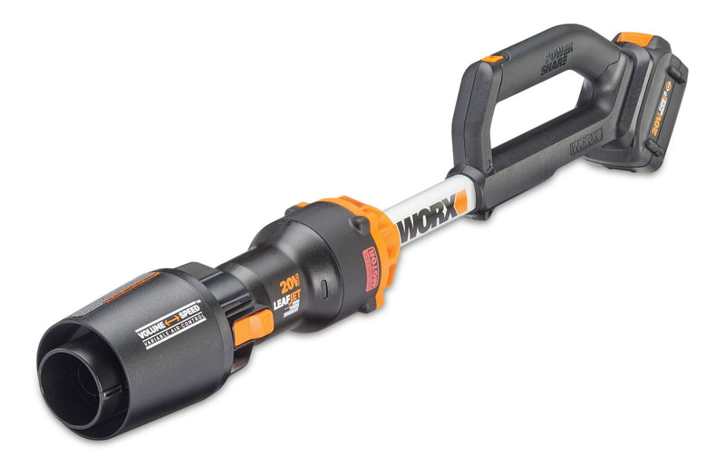 WG543 20V Power Share Cordless Leafjet Blower/Sweeper, 4Ah Battery A0