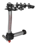 RidgeBack 5-Bike Hitch Mount Bike Rack, Fits 1-1/4, 2-in Receiver, Granite Grey