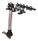 RidgeBack 5-Bike Hitch Mount Bike Rack, Fits 1-1/4, 2-in Receiver, Granite Grey