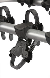 RidgeBack 5-Bike Hitch Mount Bike Rack, Fits 1-1/4, 2-in Receiver, Granite Grey