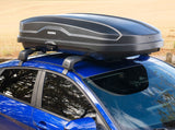 Skybox NX 16 Rectangle-Shaped Roof Top Cargo Box with SKS Lock, Black