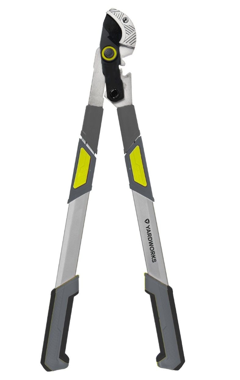 Telescopic Anvil Lopper, Ergonomic Grip, 1-1/4-in