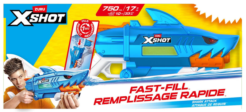 X Shot Shark Fast Fill Water Blaster with Fast-Fill Technology, 750-mL S5